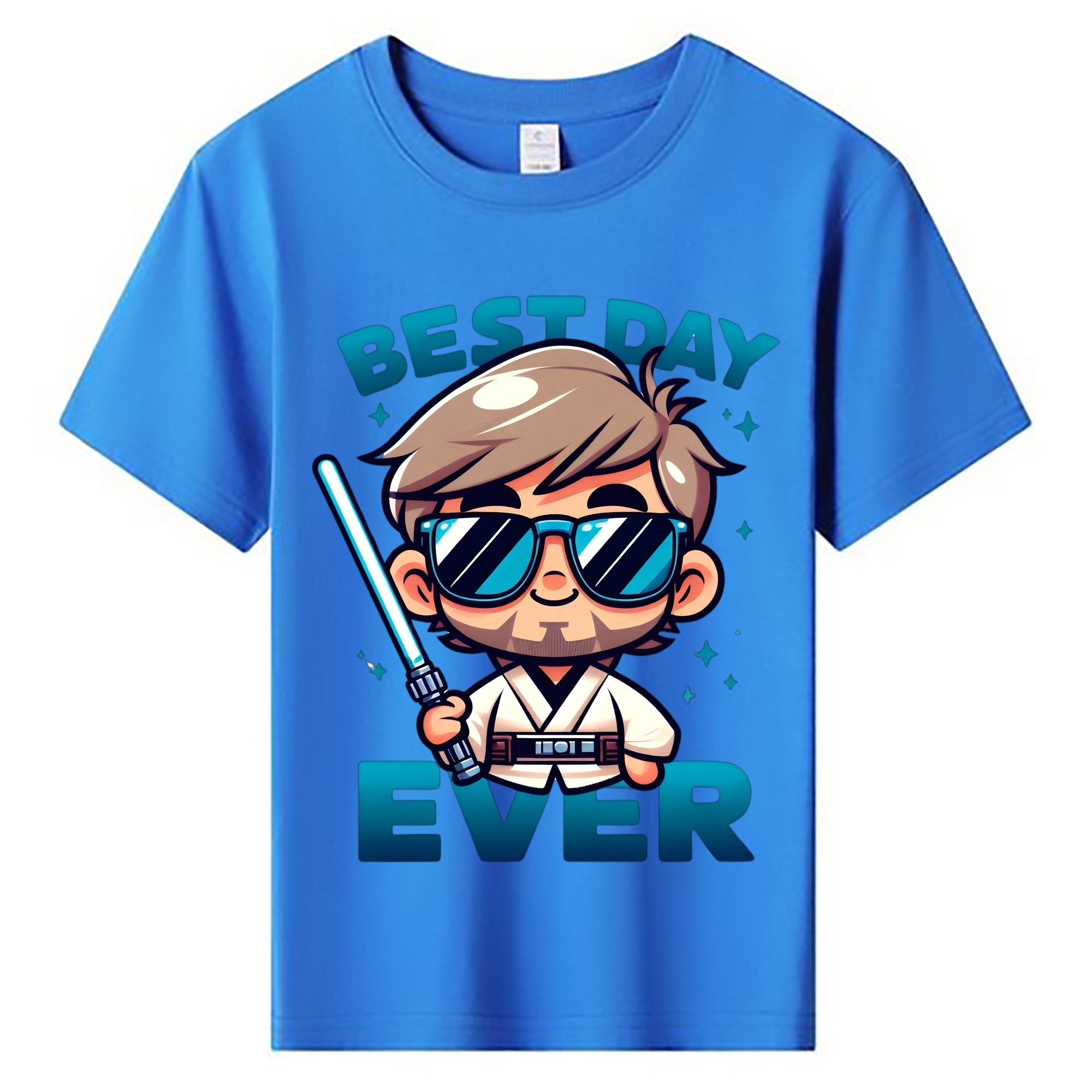 （画像用） スター・ウォーズ Star Wars 綿100％キッズTシャツ（フロントプリント）